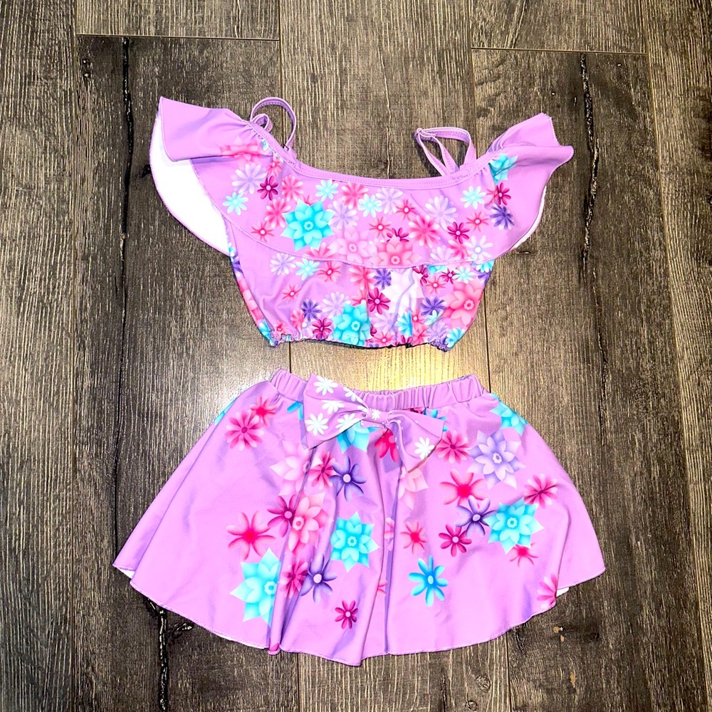 Encanto Isabella Inspired Girls Swimsuit Bin 2